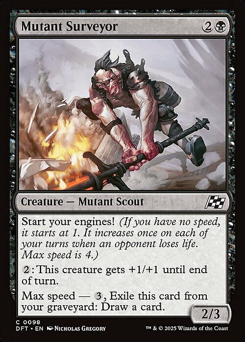 Mutant Surveyor Card Front