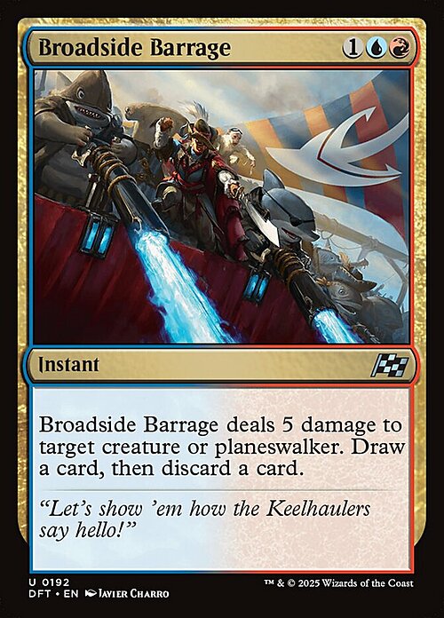 Broadside Barrage Card Front