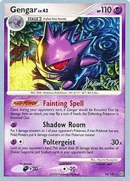 Gengar LV.43 Card Front