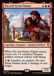 Pia and Kiran Nalaar