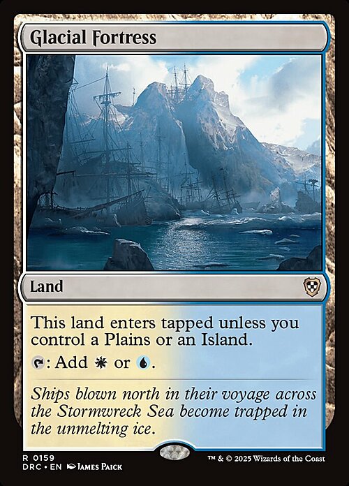 Glacial Fortress Card Front