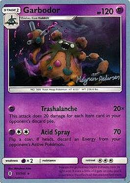 Garbodor Card Front