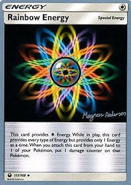 Rainbow Energy Card Front