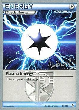 Plasma Energy Card Front