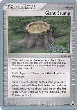 Giant Stump Card Front