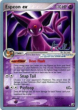 Espeon ex Card Front