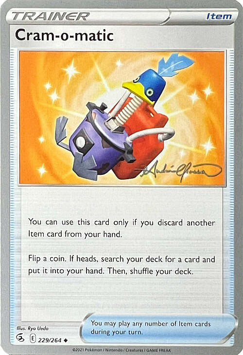 Cram-o-matic Card Front