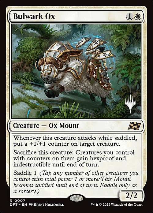 Bulwark Ox Card Front