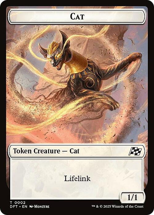 Cat // Thopter Card Front