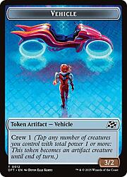 Vehicle // Chandra, Spark Hunter Emblem