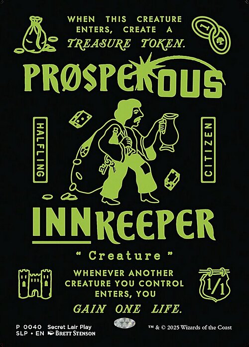 Prosperous Innkeeper Card Front