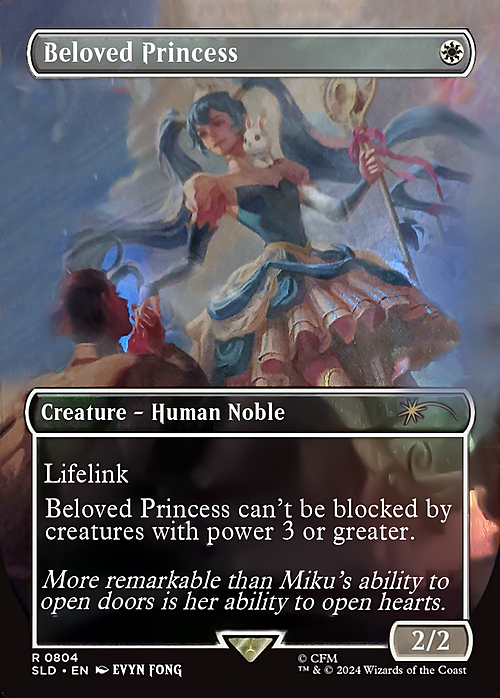 Beloved Princess Card Front