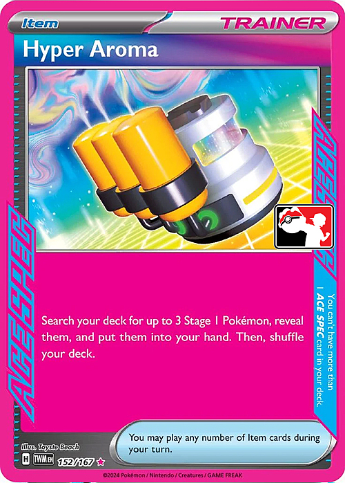 Hyper Aroma Card Front