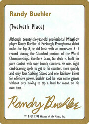 Randy Buehler Bio