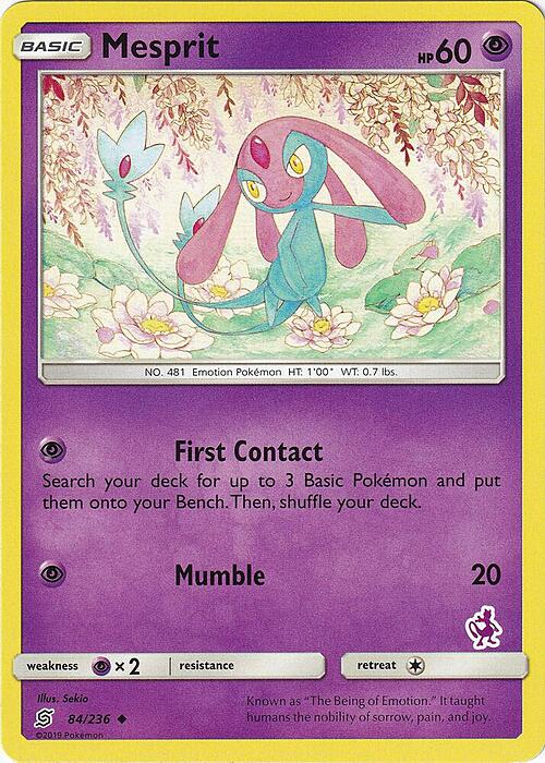 Mesprit Card Front