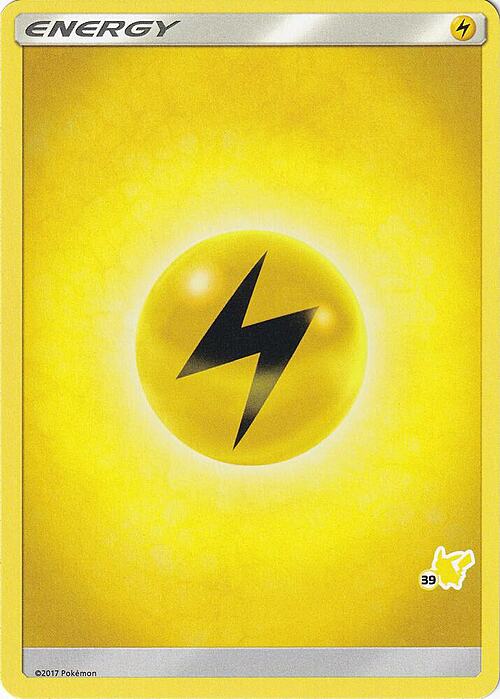 Lightning Energy Card Front