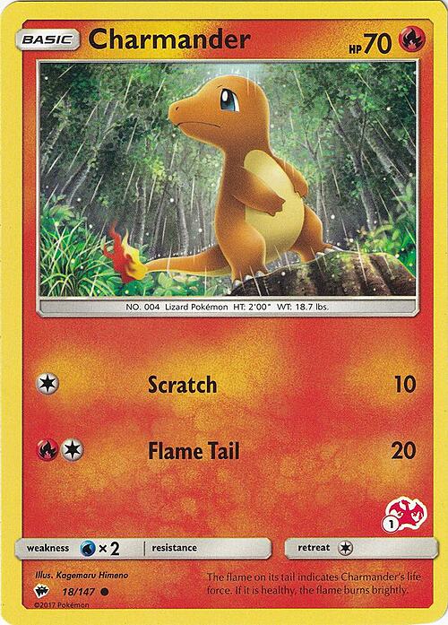 Charmander Card Front