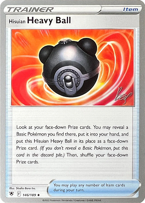 Hisuian Heavy Ball Card Front