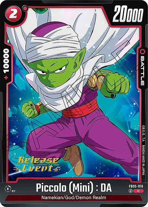 Piccolo (Mini) : DA Card Front