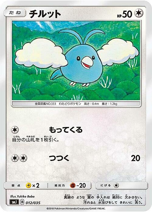 Swablu Card Front