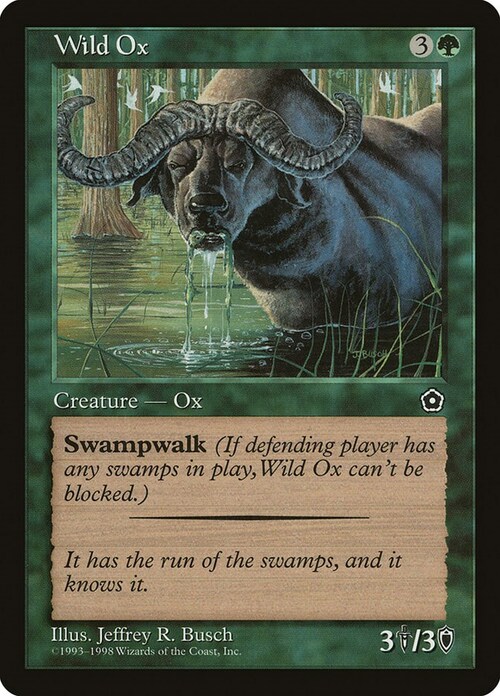 Wild Ox Card Front