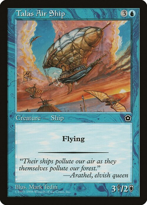 Talas Air Ship Card Front