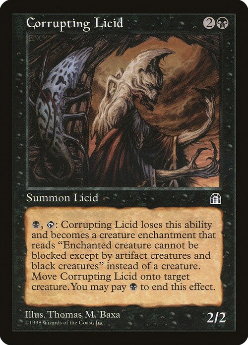 Corrupting Licid Card Front