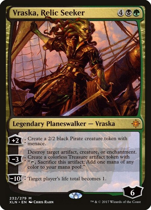 Vraska, Relic Seeker Card Front