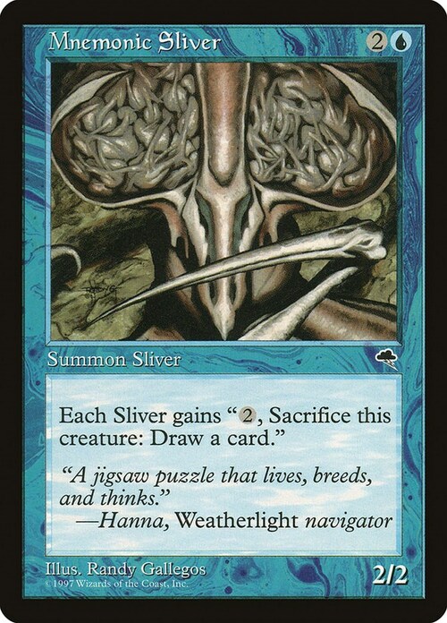 Mnemonic Sliver Card Front