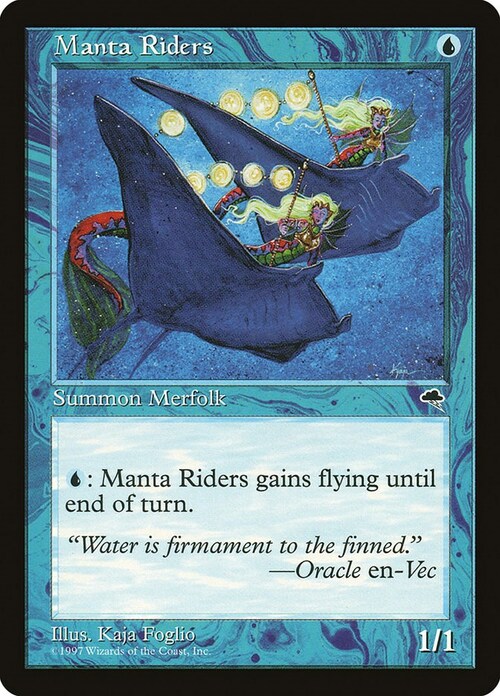 Manta Riders Card Front