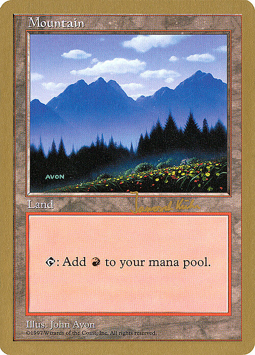 Mountain Card Front