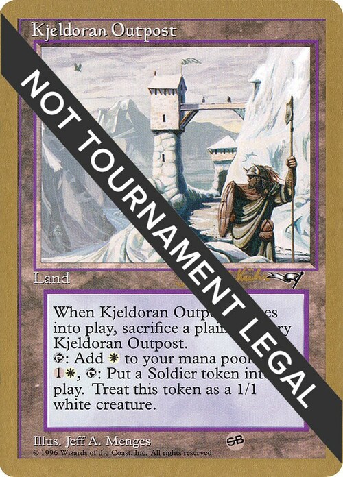 Kjeldoran Outpost Card Front