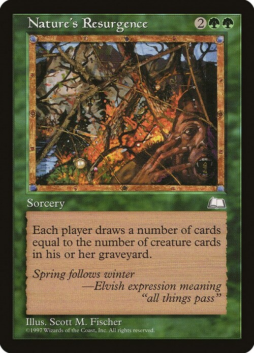 Nature's Resurgence Card Front