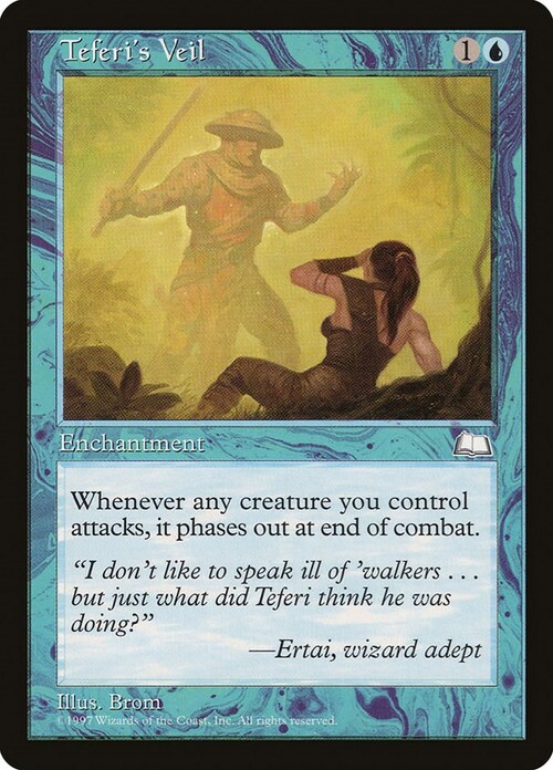 Teferi's Veil Card Front