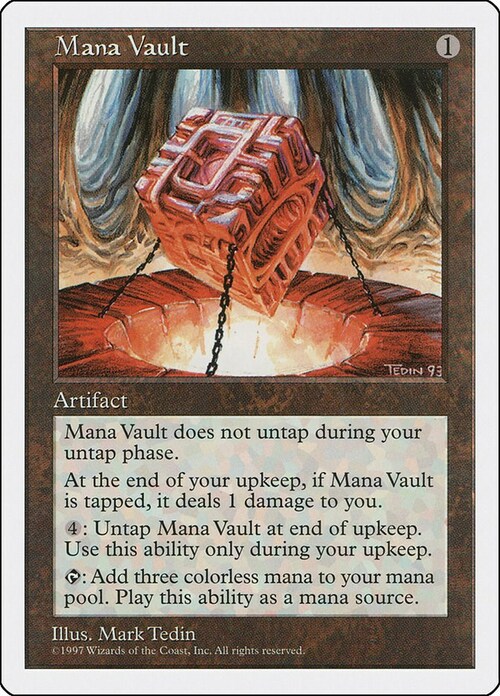 Mana Vault Card Front