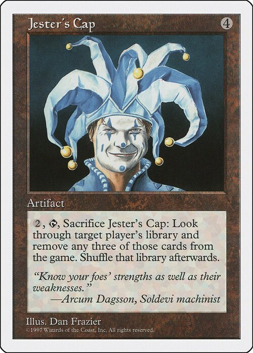 Jester's Cap Card Front