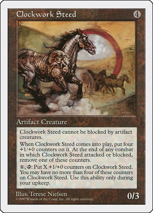 Clockwork Steed Card Front