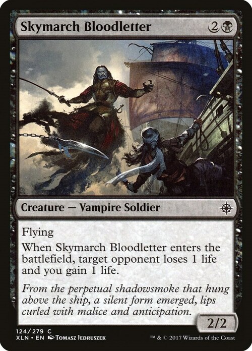 Skymarch Bloodletter Card Front