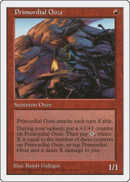 Primordial Ooze Card Front