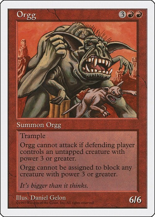 Orgg Card Front