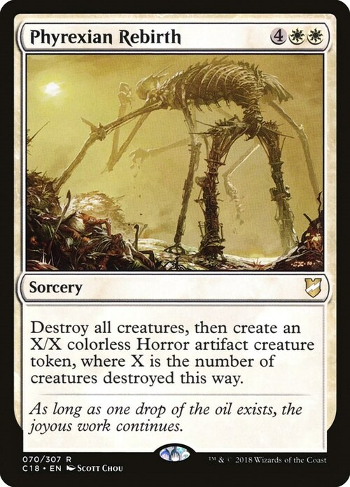 Phyrexian Rebirth Card Front