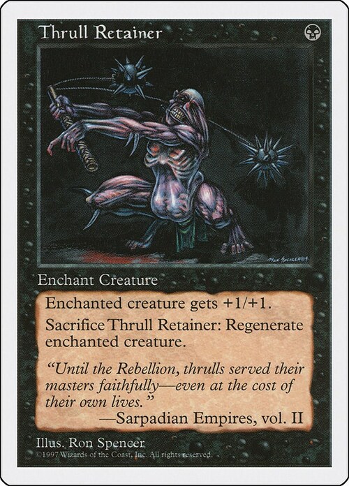 Thrull Retainer Card Front