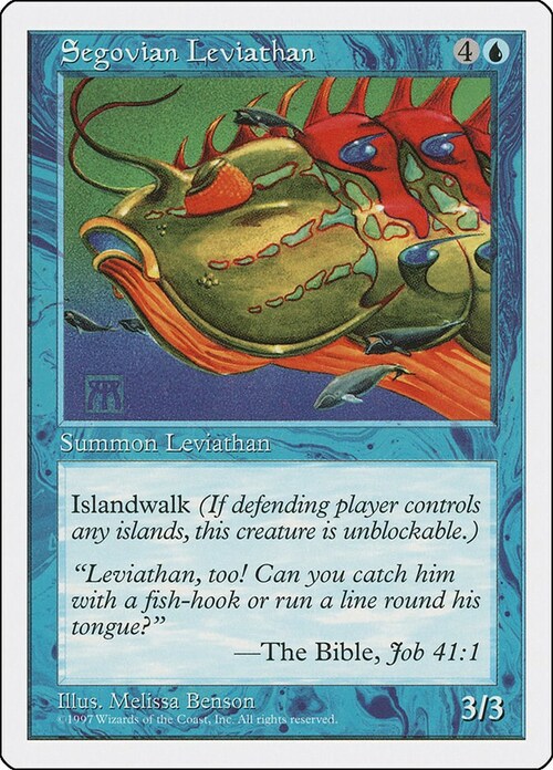 Segovian Leviathan Card Front