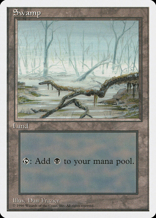 Swamp Card Front