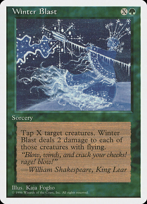 Winter Blast Card Front