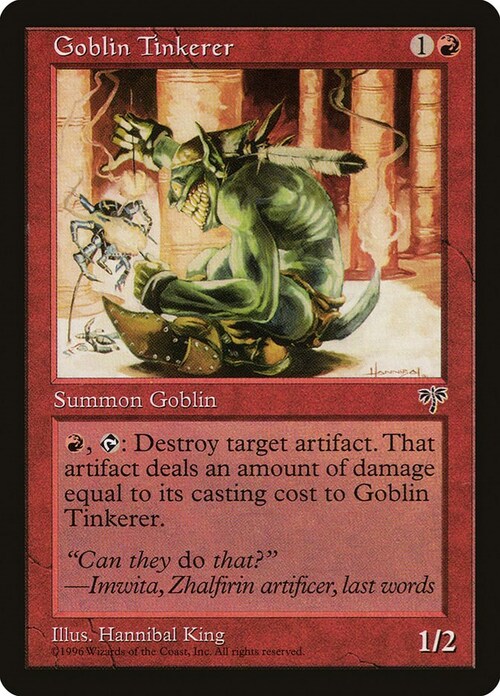 Goblin Tinkerer Card Front