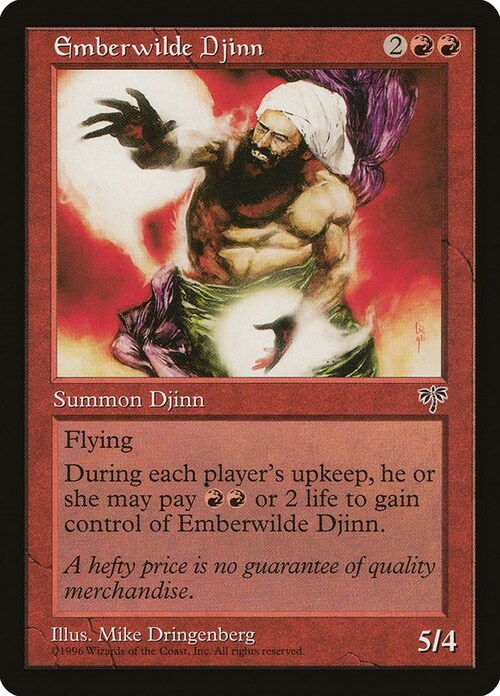 Emberwilde Djinn Card Front