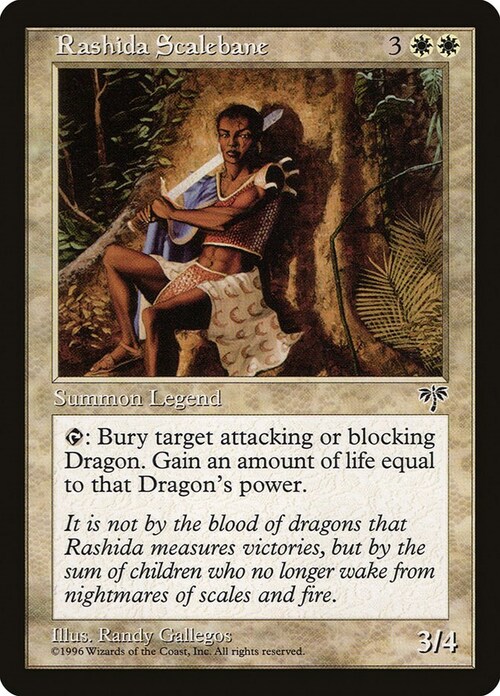 Rashida Scalebane Card Front