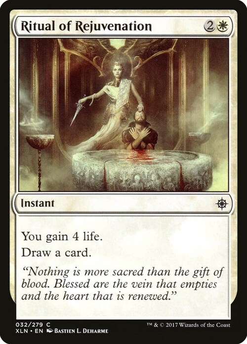 Ritual of Rejuvenation Card Front