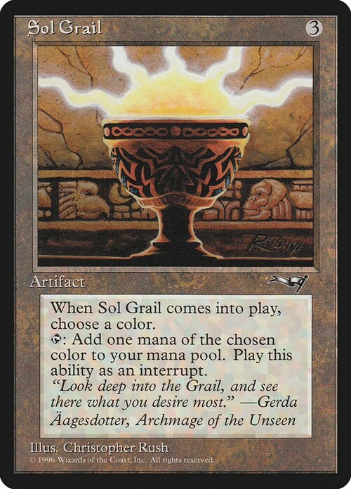 Sol Grail Card Front